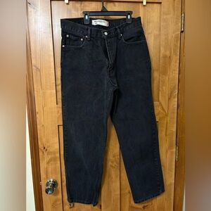Levi's 550 Straight Black Men's Jeans
